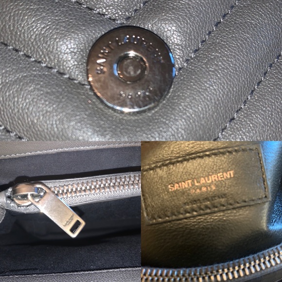 ♥️SOLD♥️ YSL Quilted Leather Large College Bag - Picture 16 of 16
